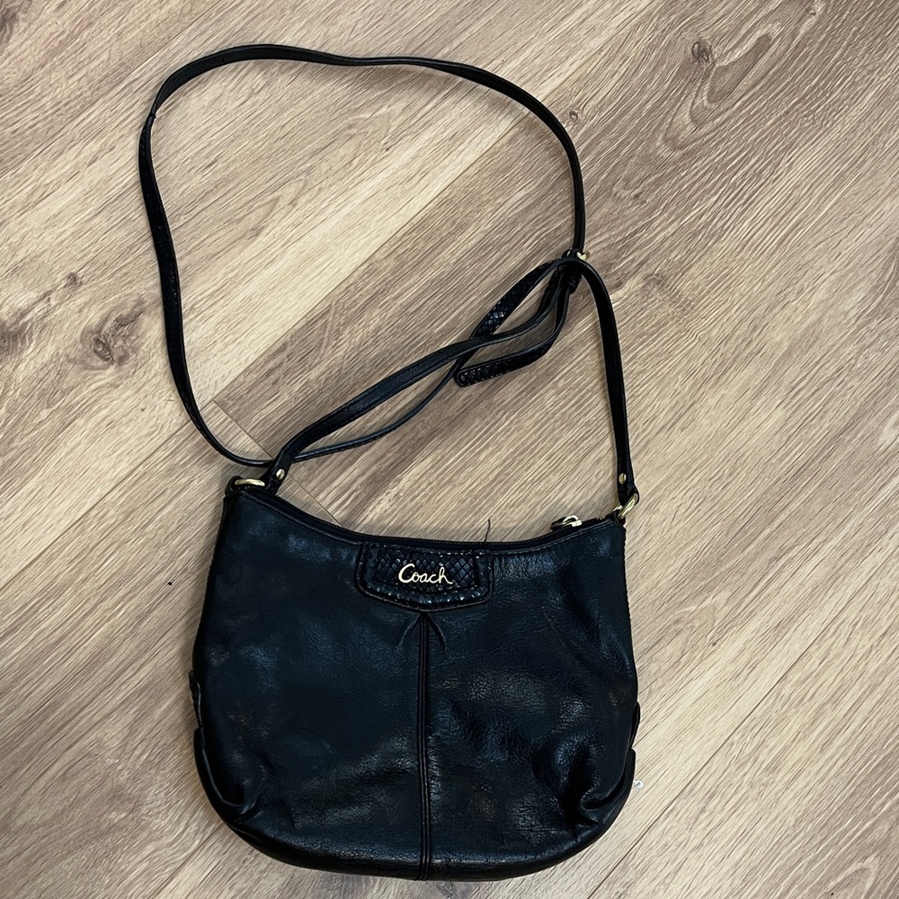 Coach Midnight Black Crossbody Bag